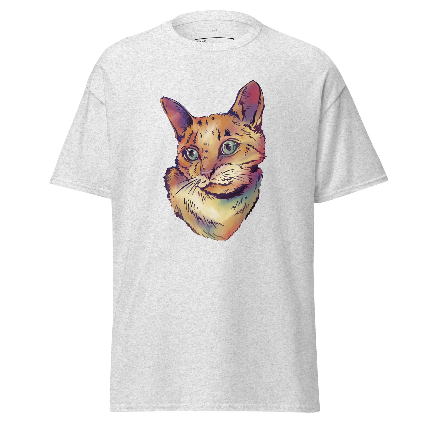 Beautiful Cat, Watercolor Cat, Unisex Classic Tee