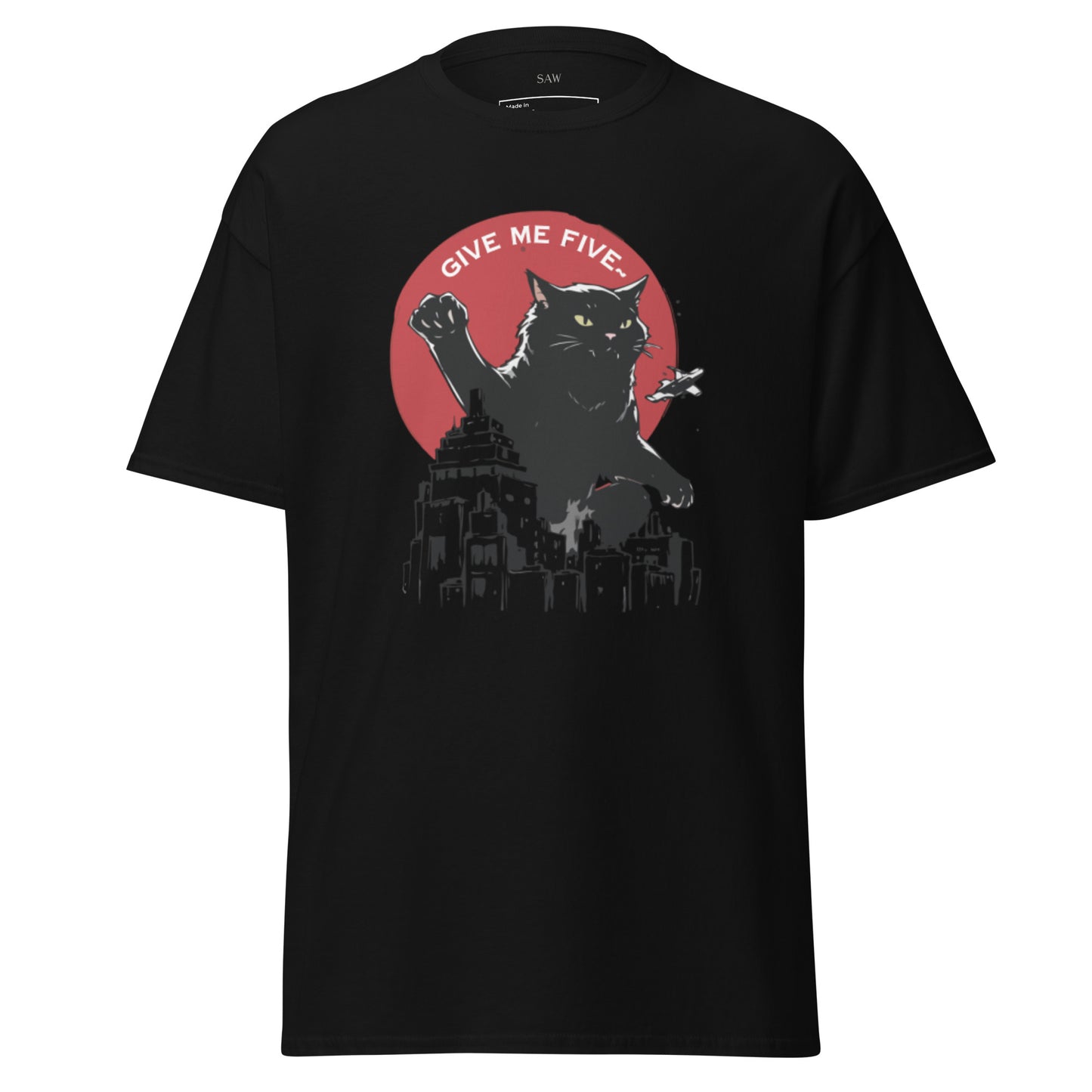 Catzilla in City, Unisex Classic Tee