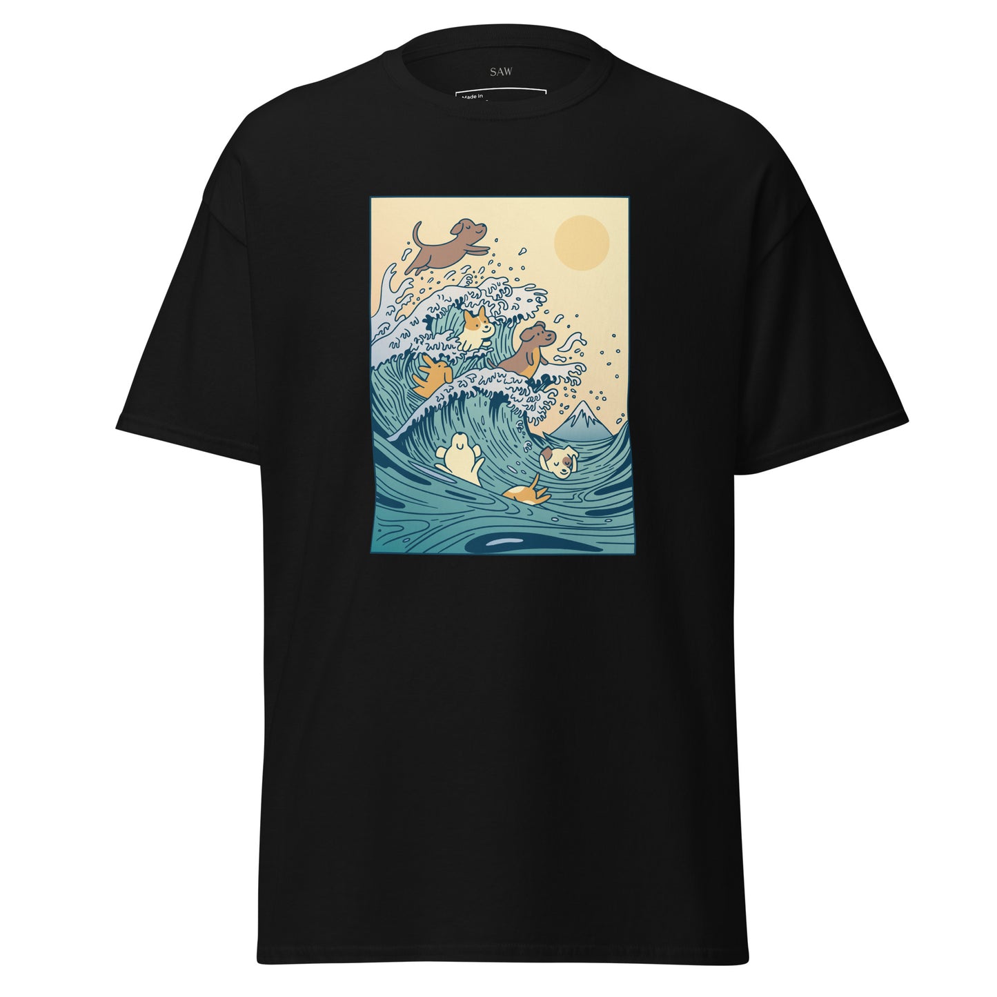 Dog Wave, Unisex Classic Tee