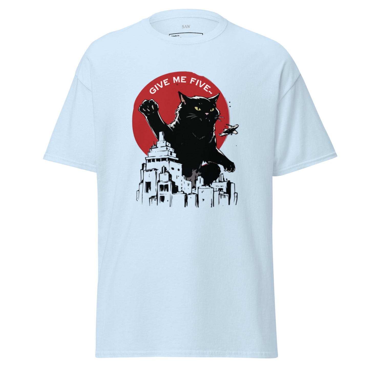 Catzilla in City, Unisex Classic Tee