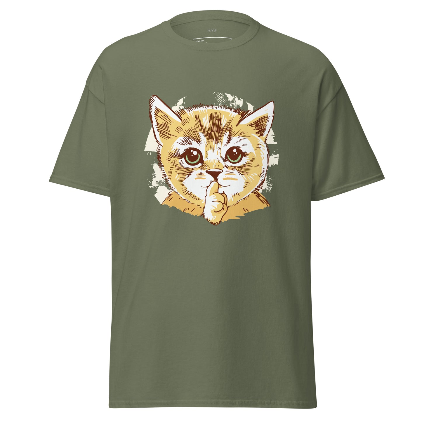 Silent Cat, Unisex Classic Tee