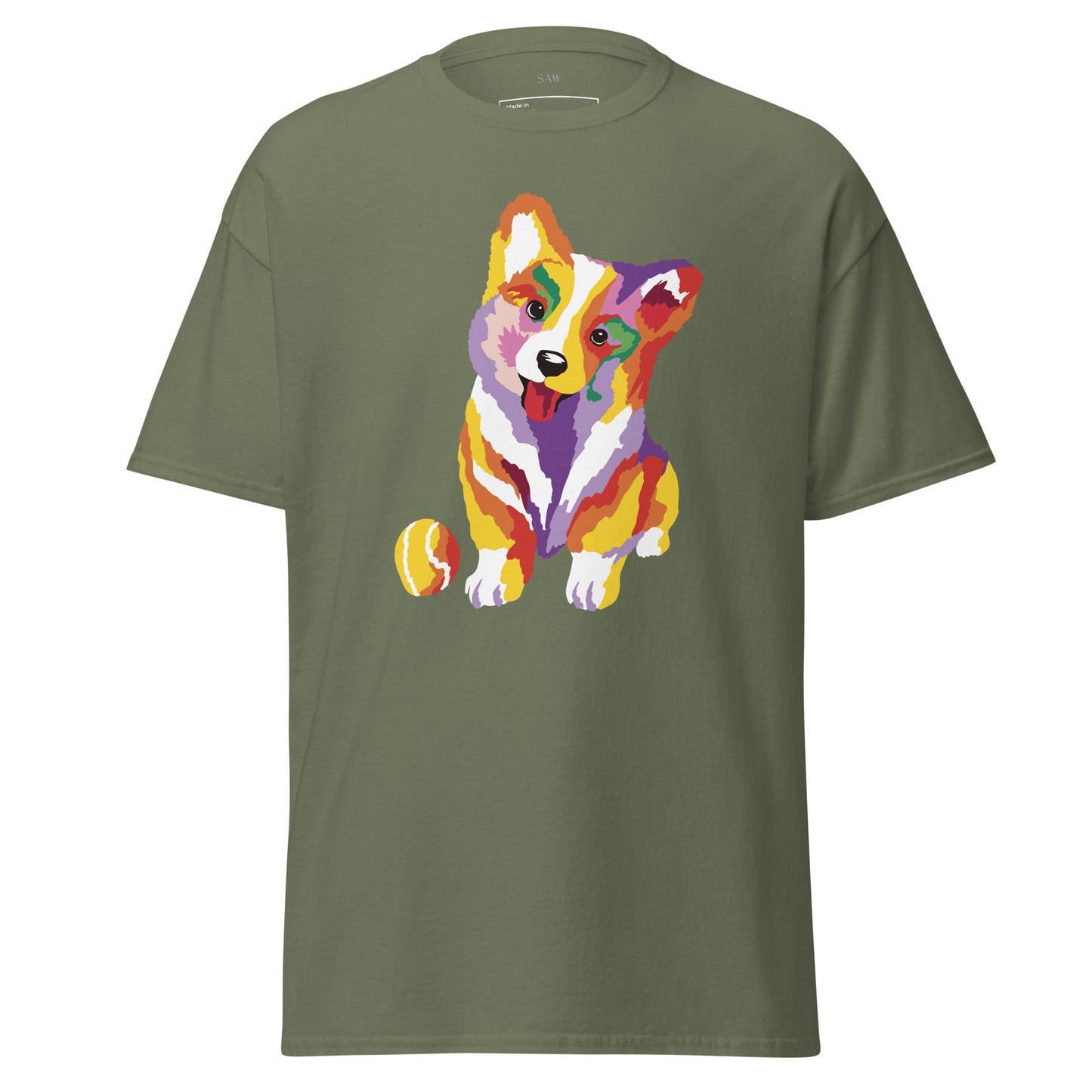 Cute Baby Corgi Dog, Unisex Classic Tee