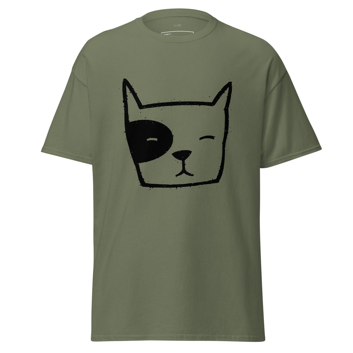 Simple Dog Face, Unisex Classic Tee