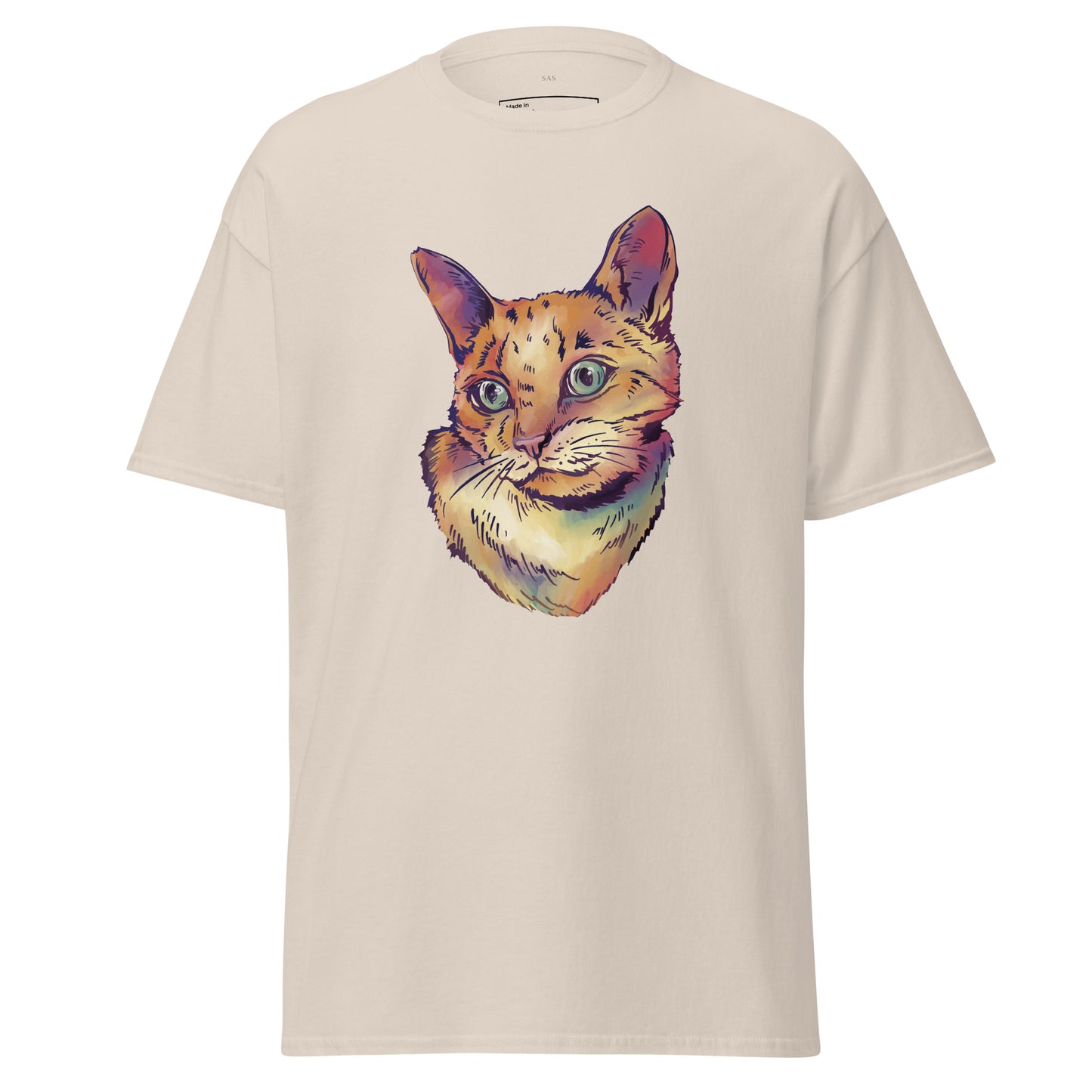 Beautiful Cat, Watercolor Cat, Unisex Classic Tee