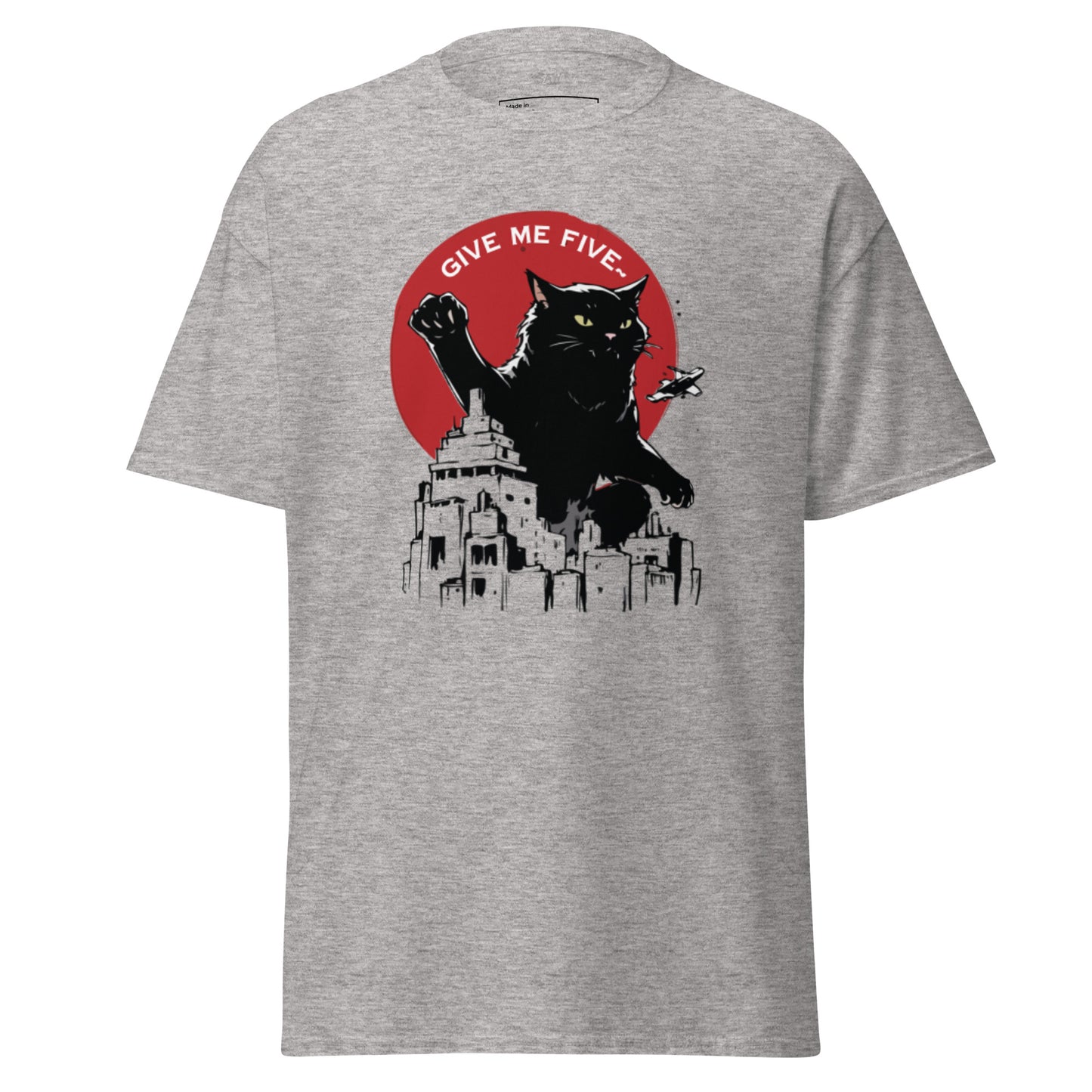 Catzilla in City, Unisex Classic Tee