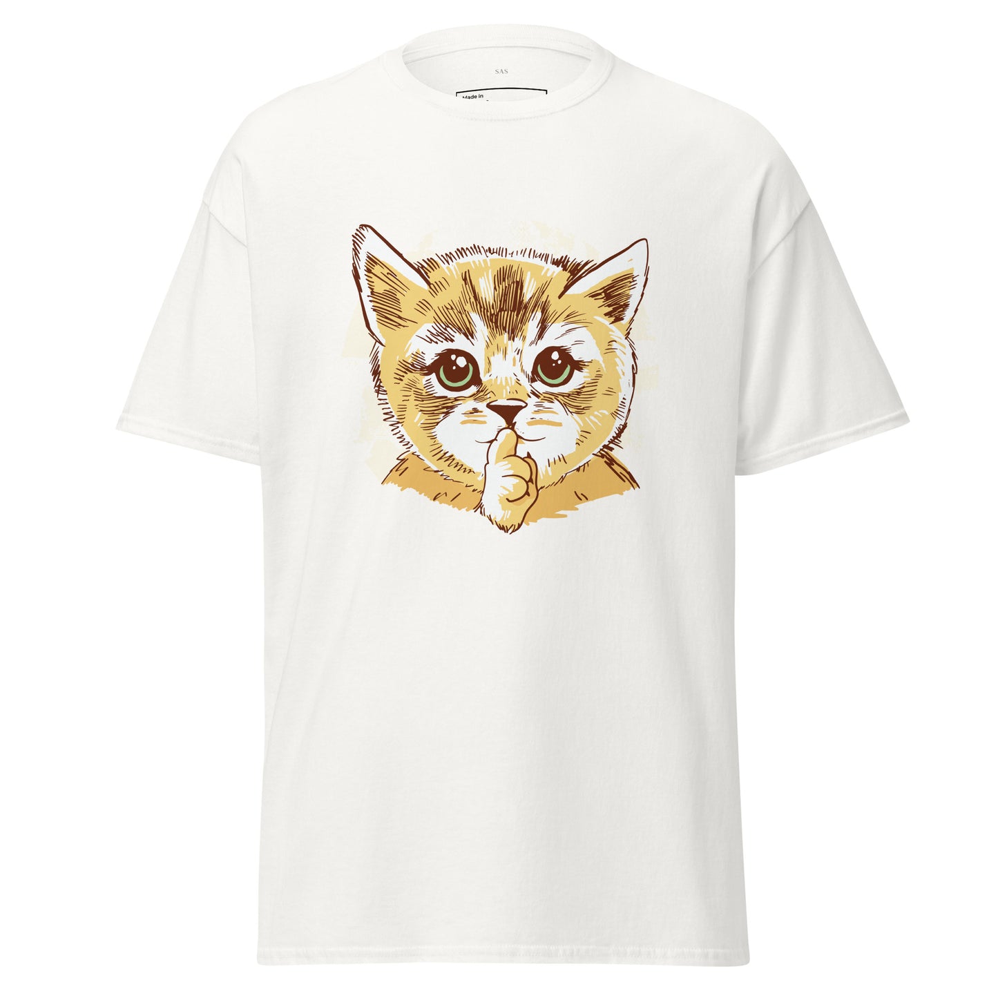 Silent Cat, Unisex Classic Tee