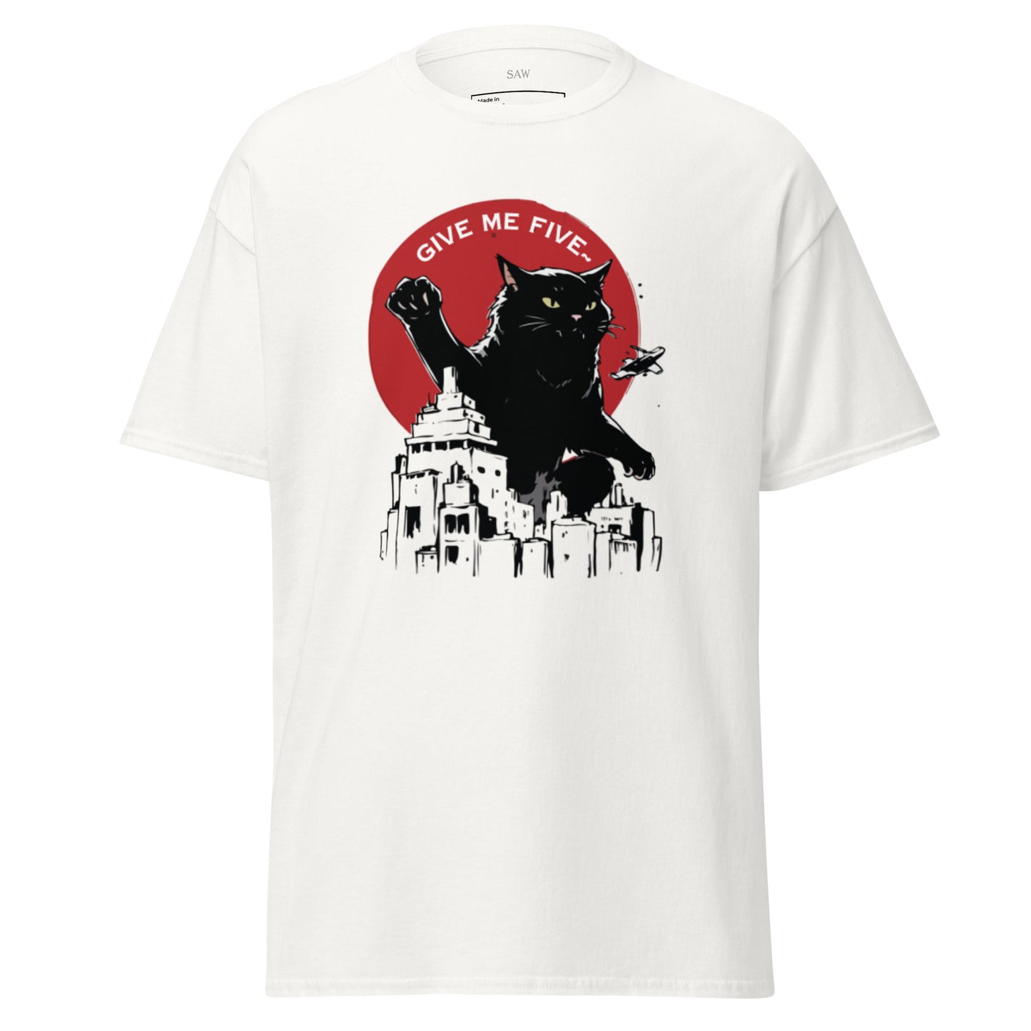 Catzilla in City, Unisex Classic Tee