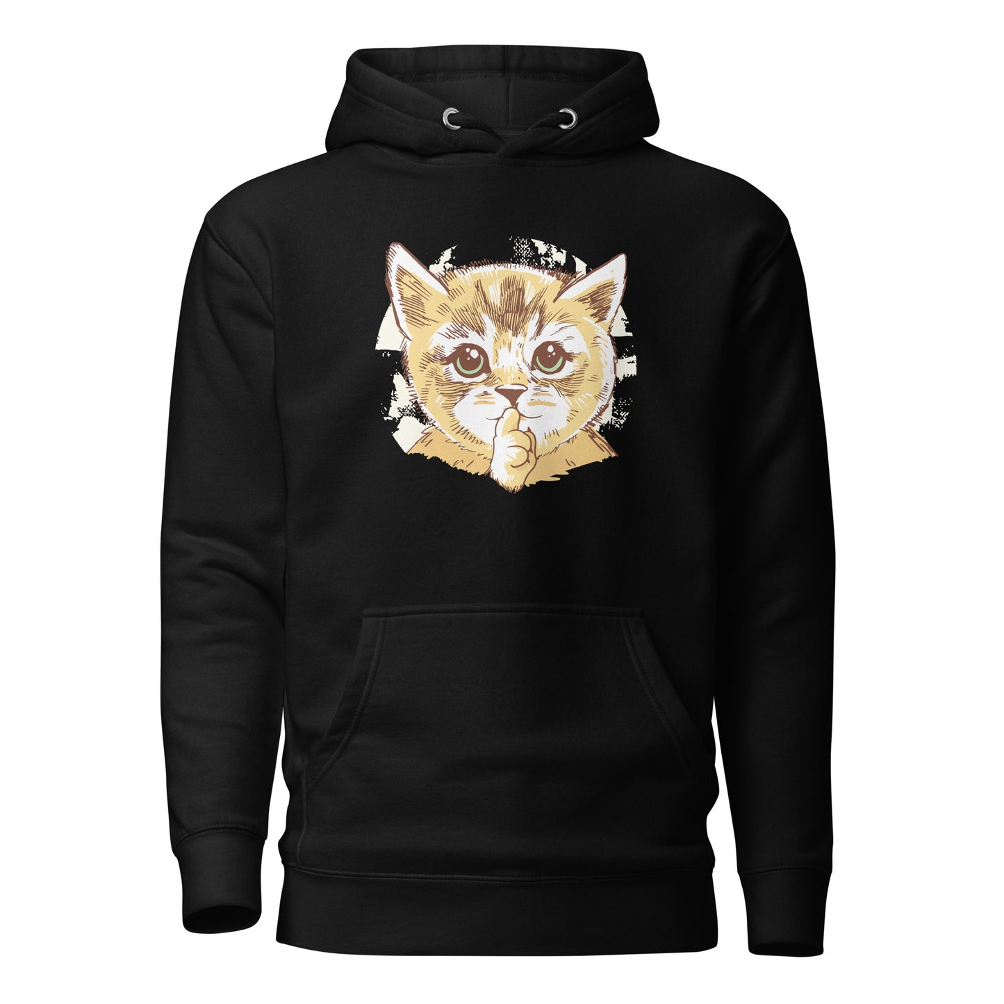 Silent Cat, Unisex Hoodie