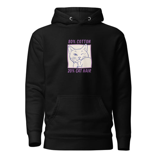 Cotton and Cat Hair, Unisex Hoodie