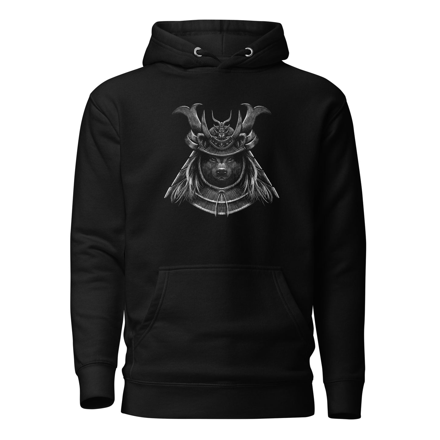 Shiba Inu Samurai, Unisex Hoodie