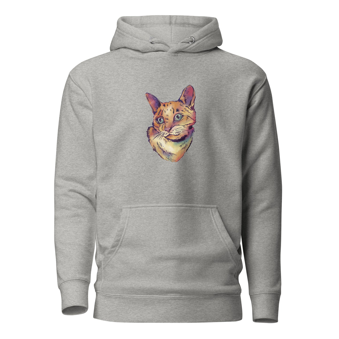 Beautiful Cat, Watercolor Cat, Unisex Hoodie