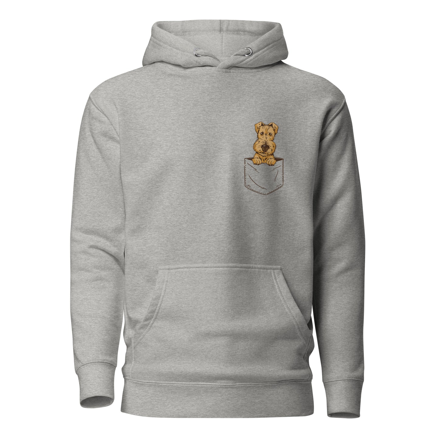 Cute Dog in Pocket, Unisex Hoodie