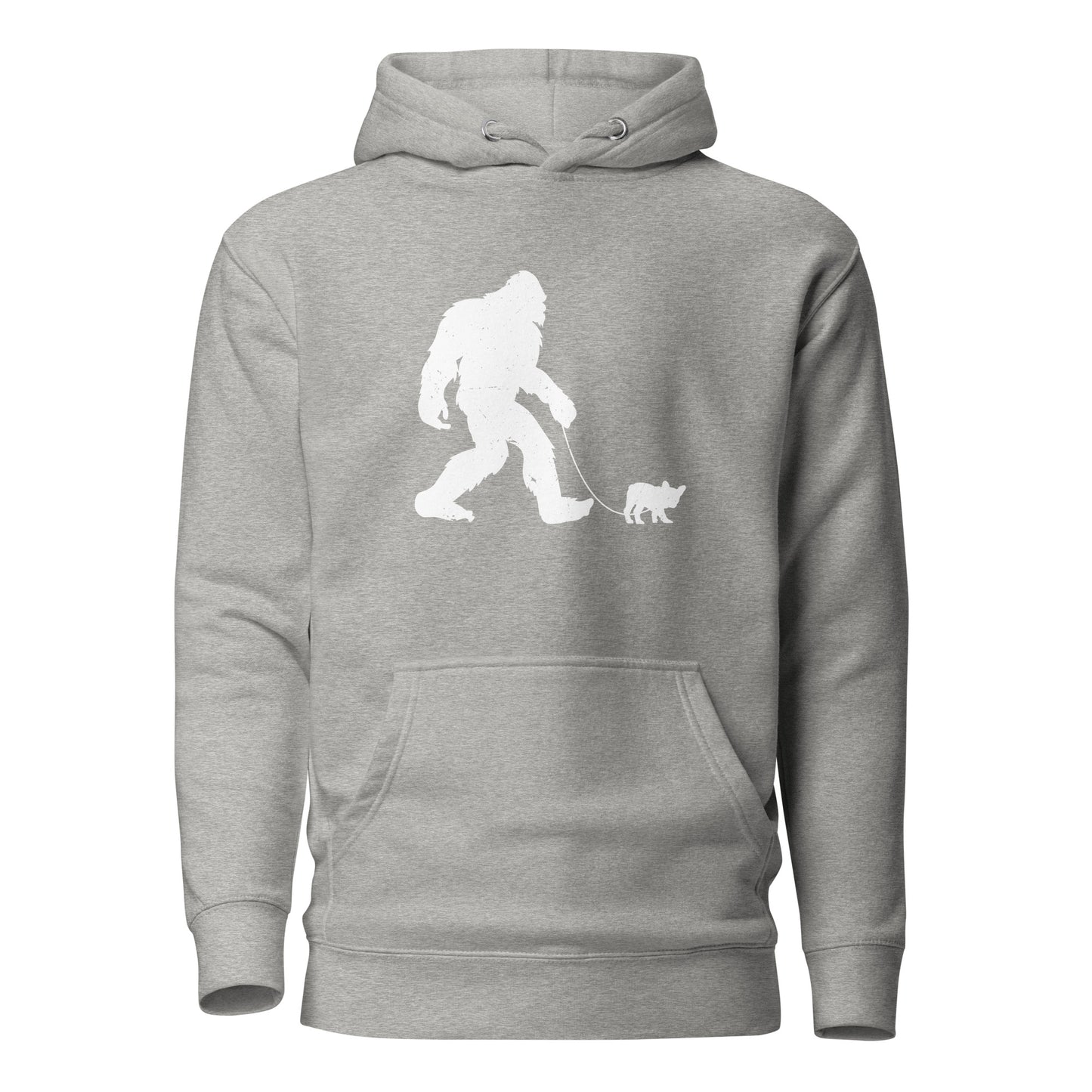 Big Foot and Walking Dog, Unisex Hoodie