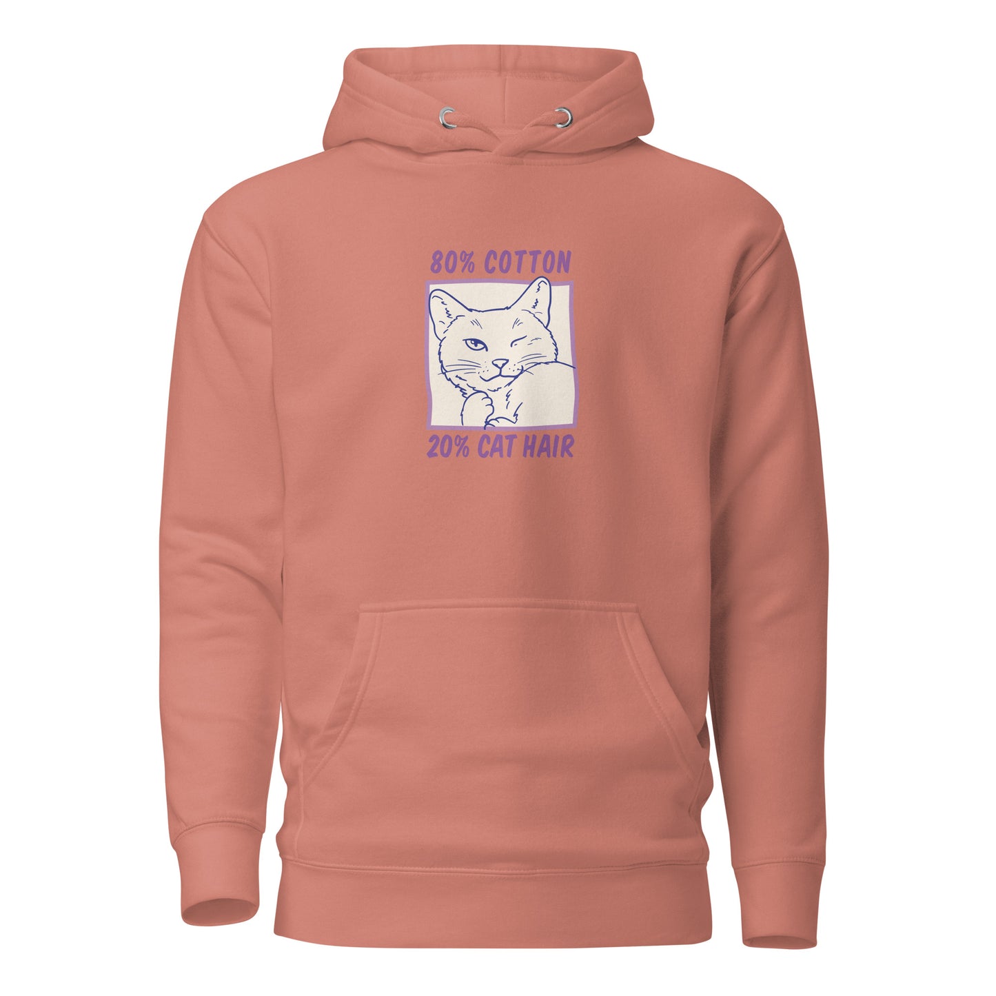 Cotton and Cat Hair, Unisex Hoodie