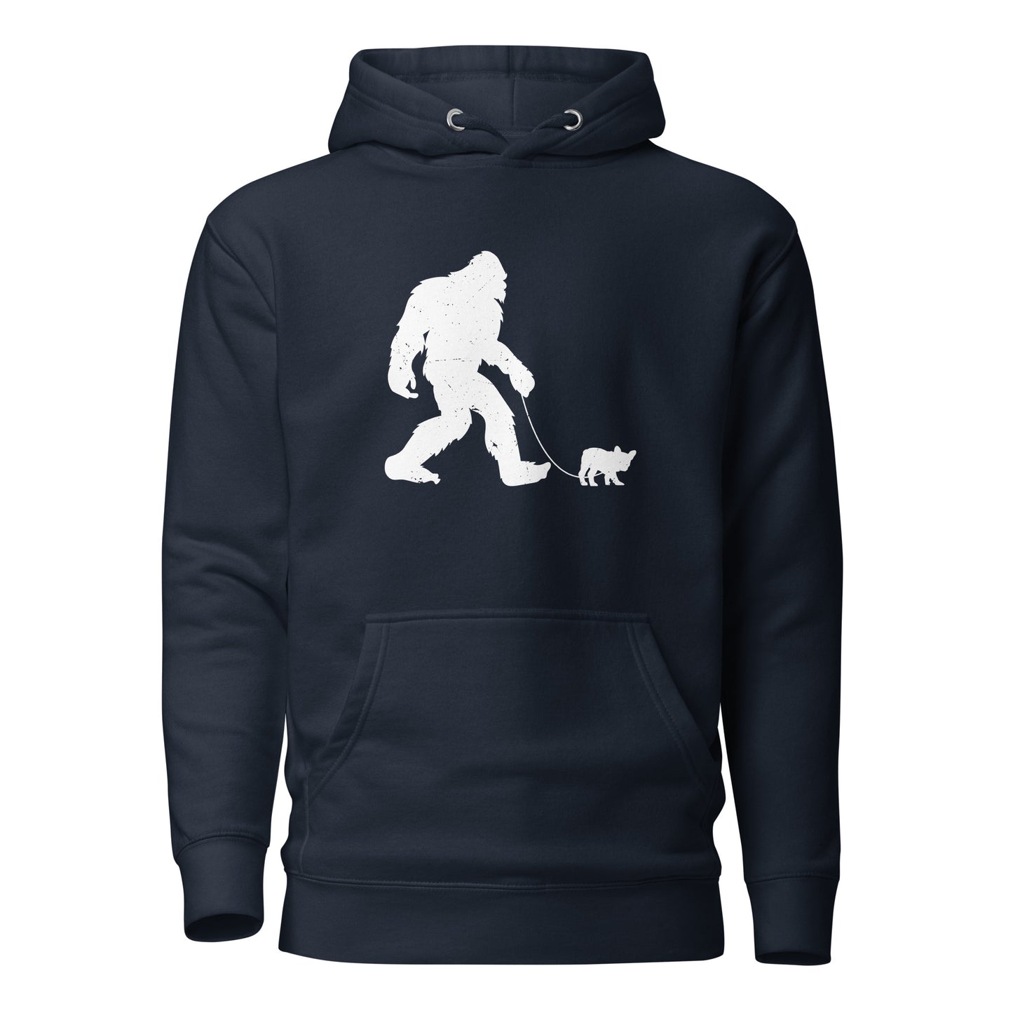 Big Foot and Walking Dog, Unisex Hoodie