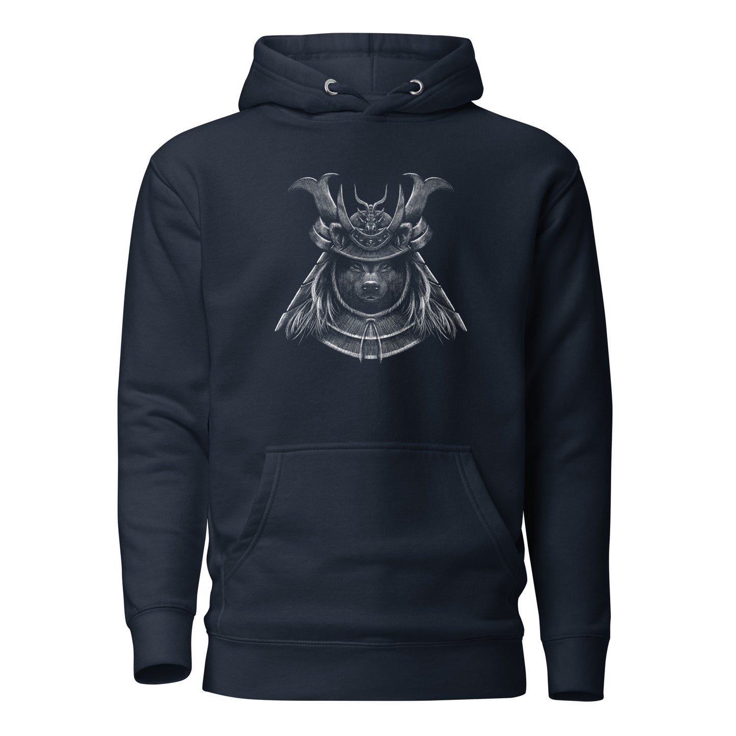 Shiba Inu Samurai, Unisex Hoodie