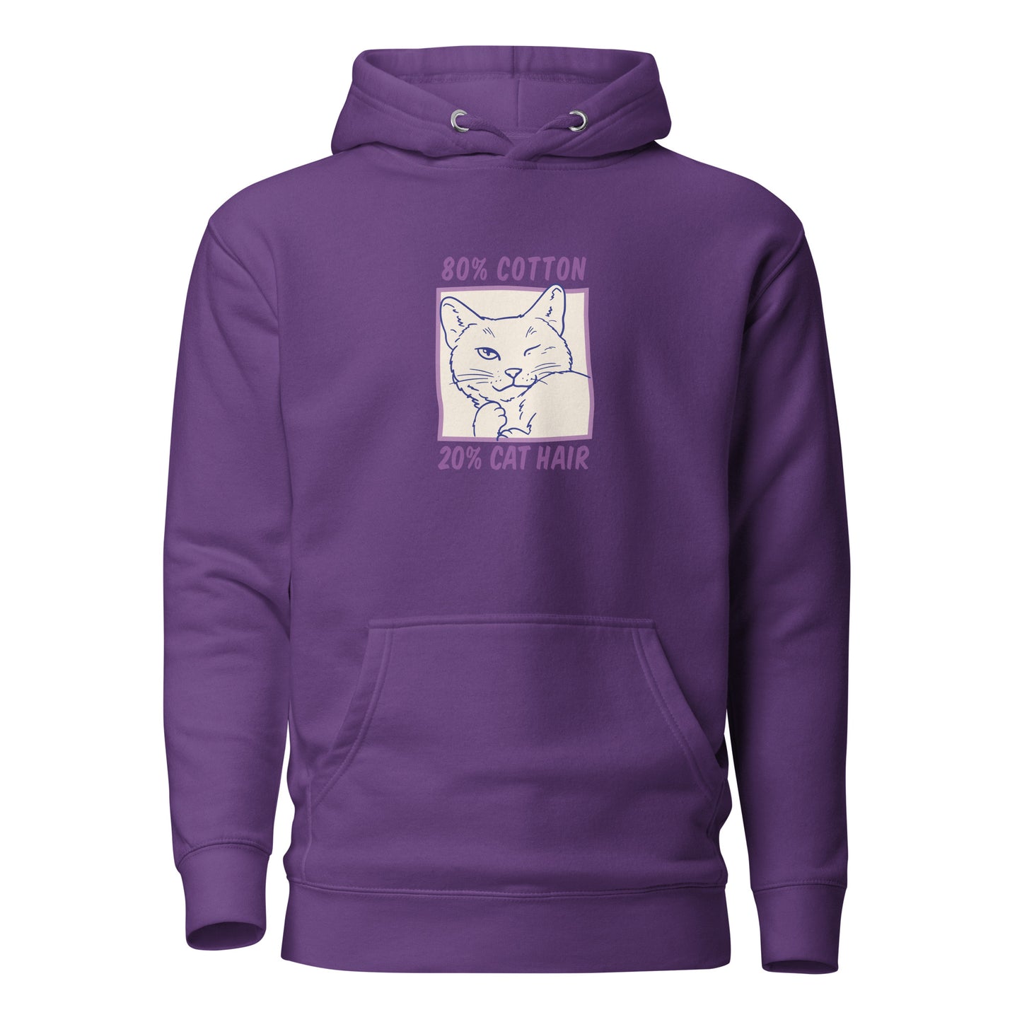 Cotton and Cat Hair, Unisex Hoodie