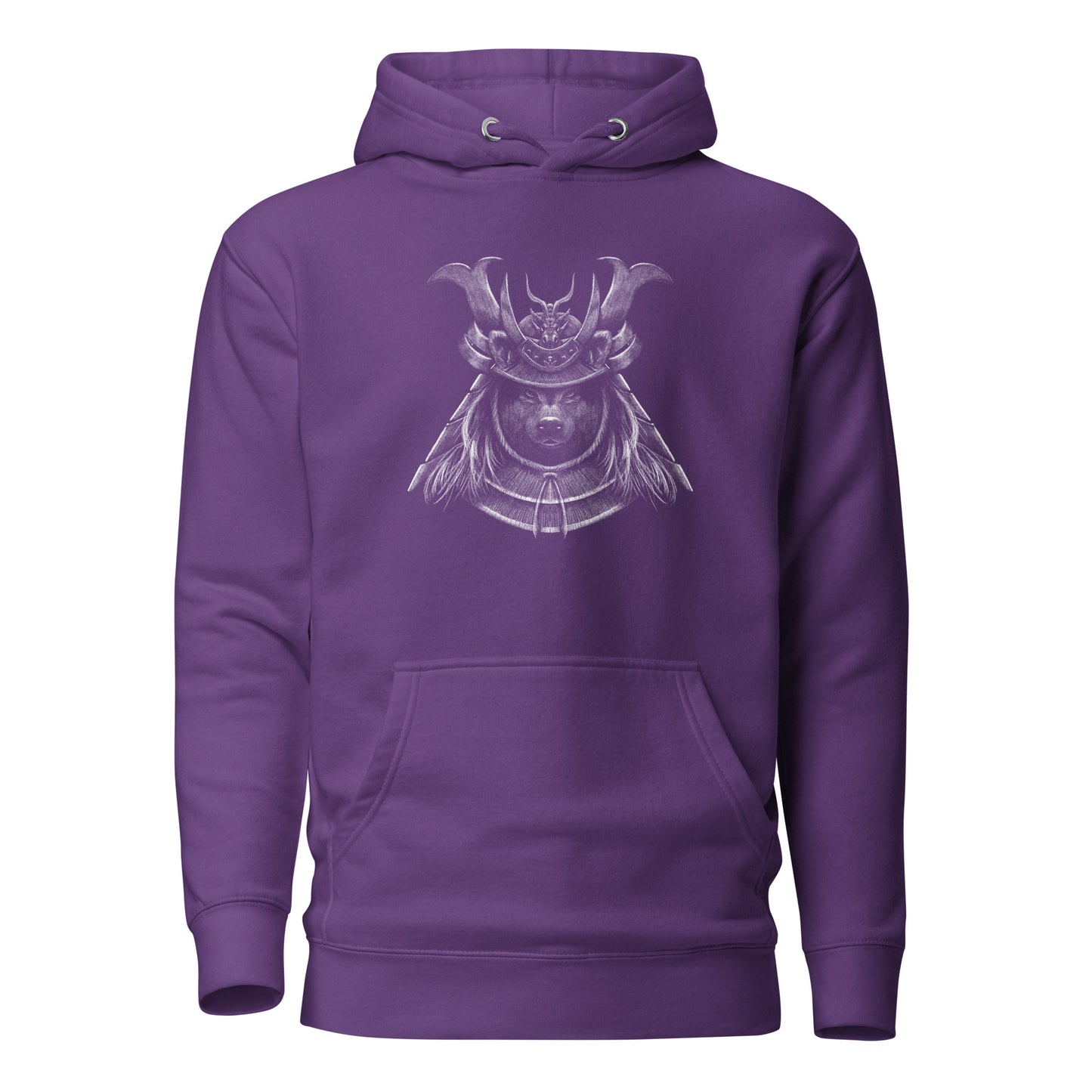 Shiba Inu Samurai, Unisex Hoodie