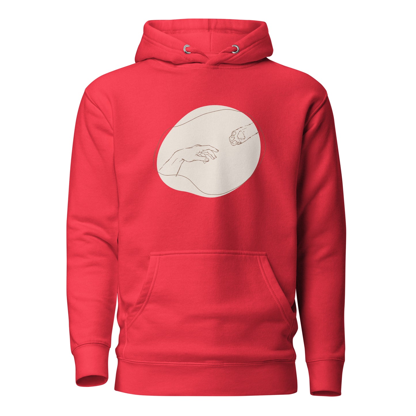 Hand and Paw, Unisex Hoodie