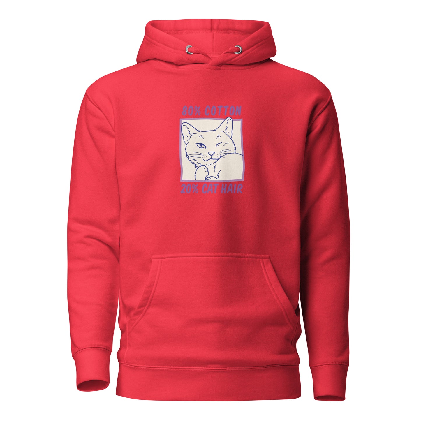 Cotton and Cat Hair, Unisex Hoodie