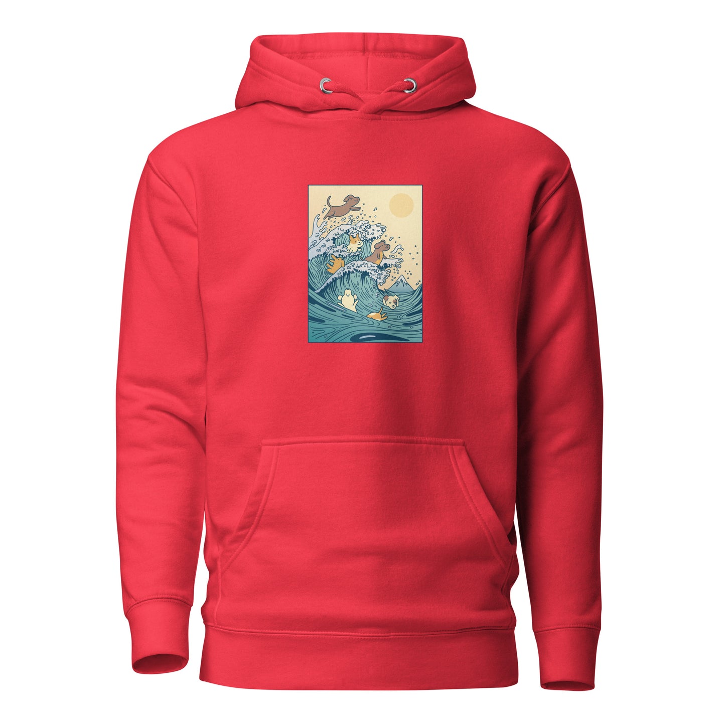 Dog Wave, Unisex Hoodie