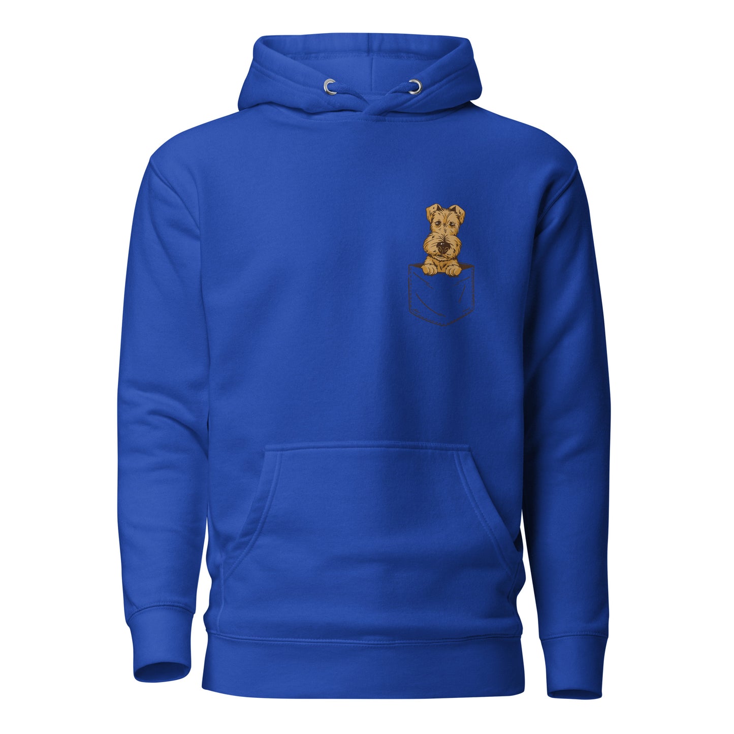 Cute Dog in Pocket, Unisex Hoodie