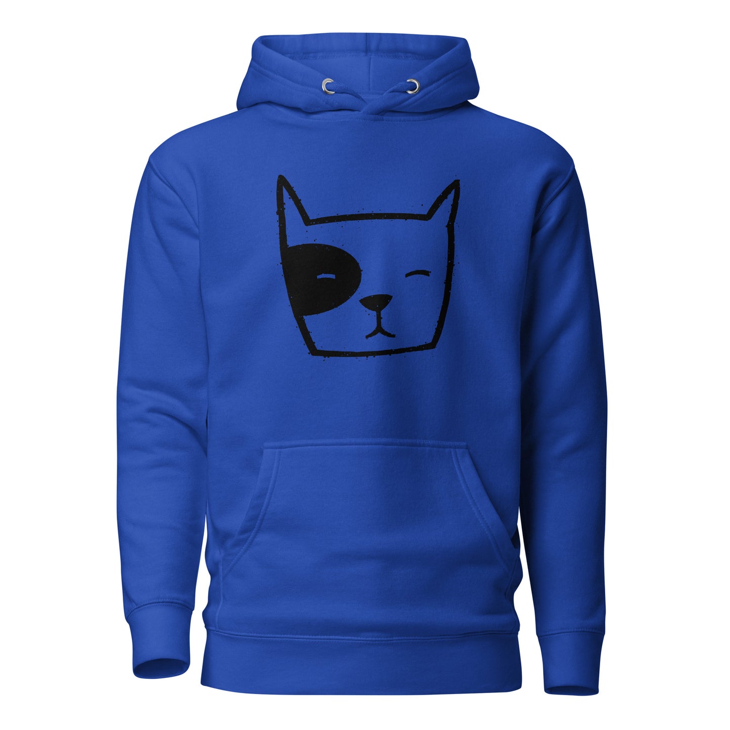 Simple Dog Face, Unisex Hoodie