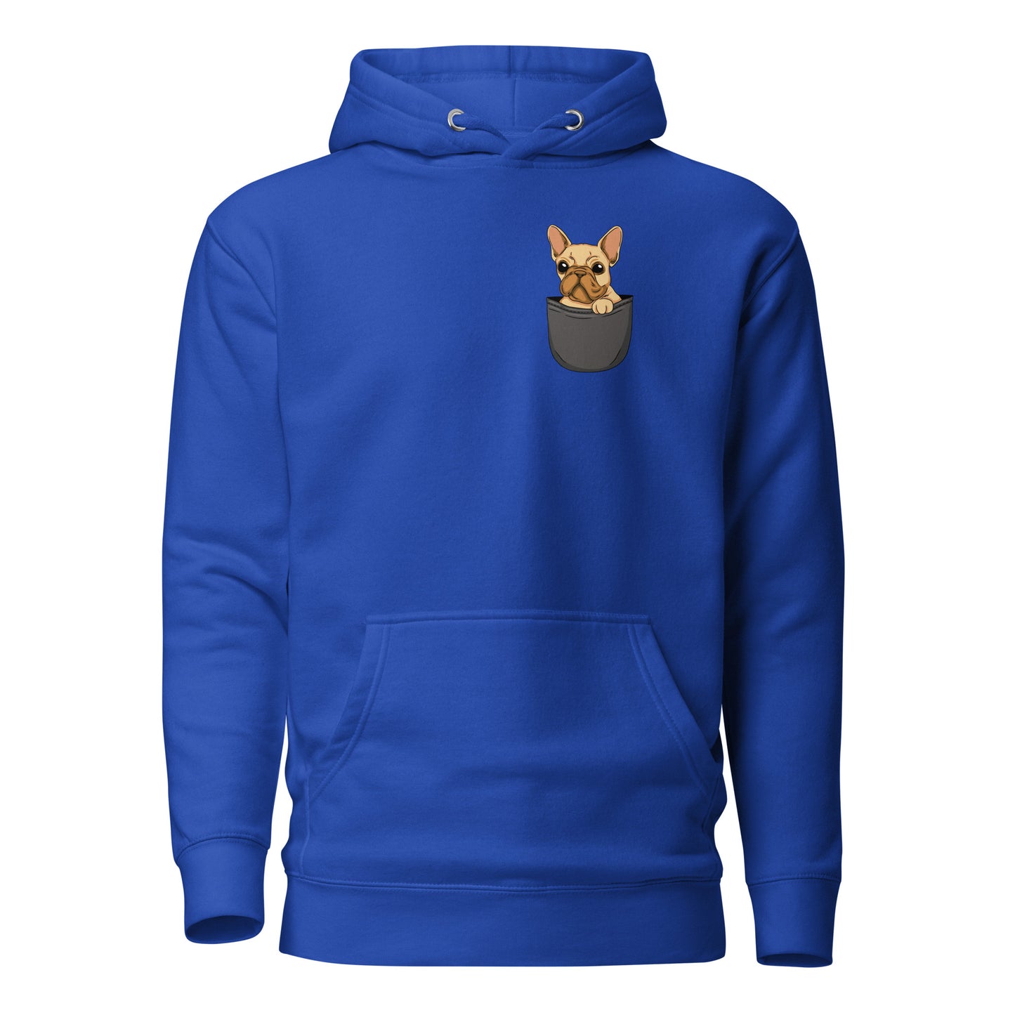 French Bulldog in Pocket, Unisex Hoodie